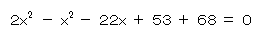 ２次方程式